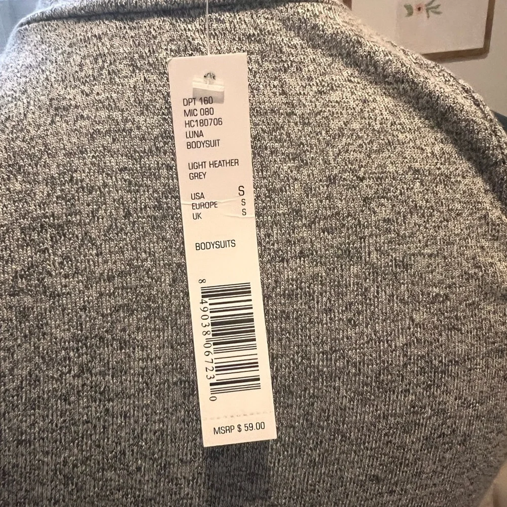 GIANNI BINI MOCK NECK BODYSUIT NWT - Picture 6 of 6